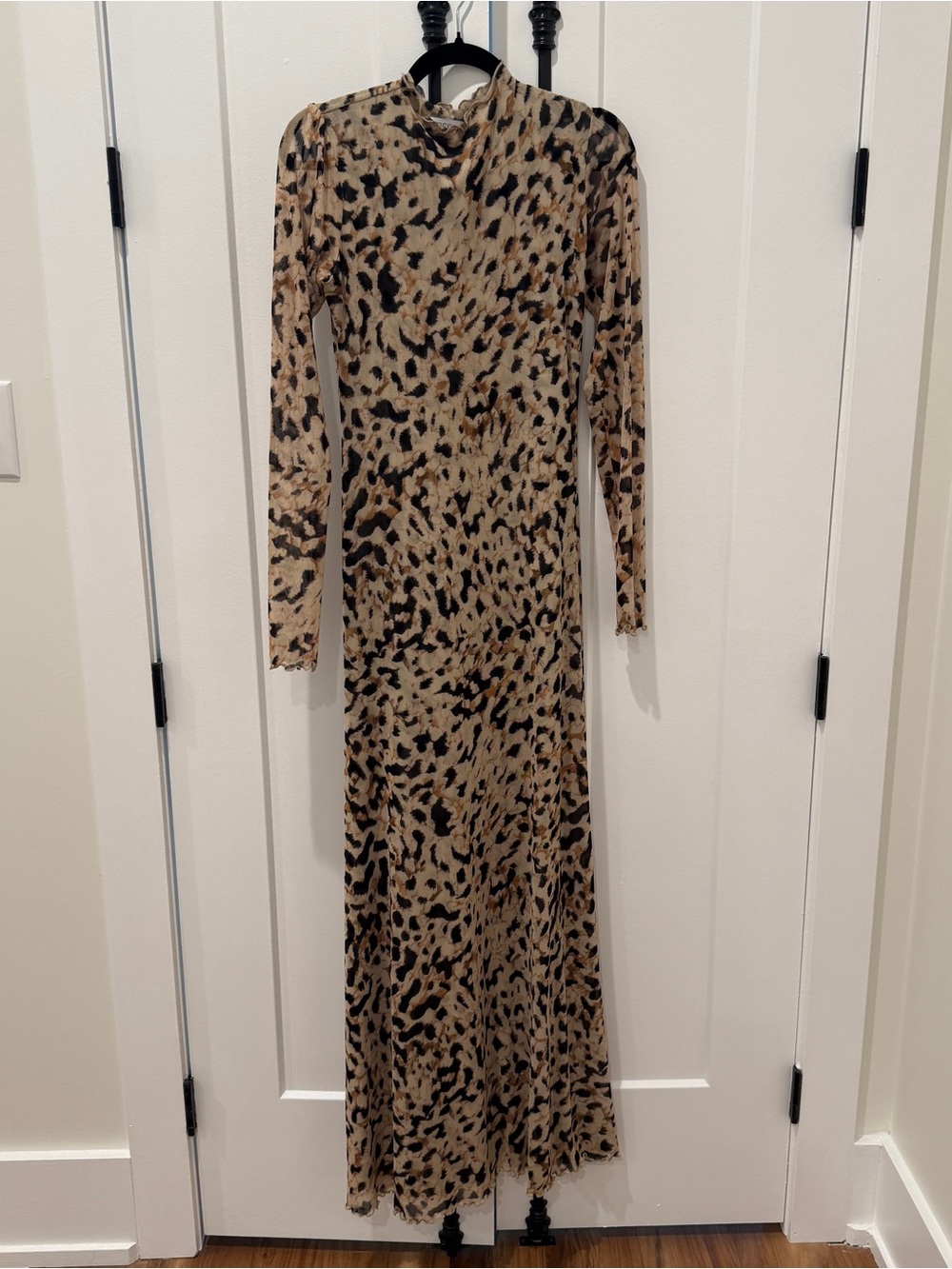 RESA - Lyon Maxi Dress - leopard - Sz M - Picture 6 of 7